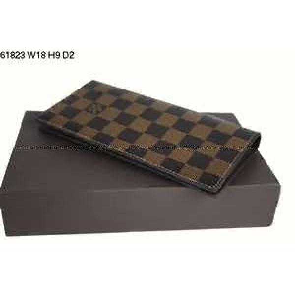 最高ランクLOUIS VUITTON ルイ ヴィトン二つ折り小銭入れ 長財布.153.