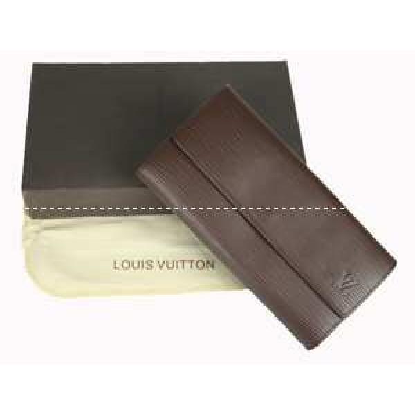 最高ランクLOUIS VUITTON ルイ ヴィトン二つ折り小銭入れ 長財布.153.