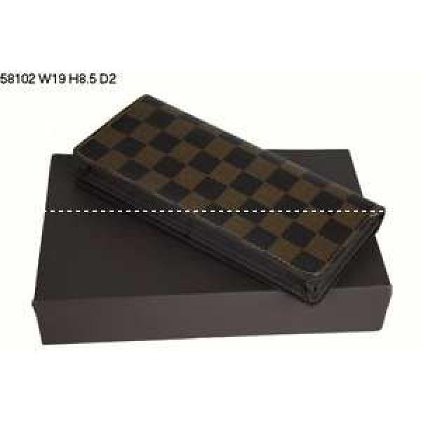 最高ランクLOUIS VUITTON ルイ ヴィトン二つ折り小銭入れ 長財布.153.
