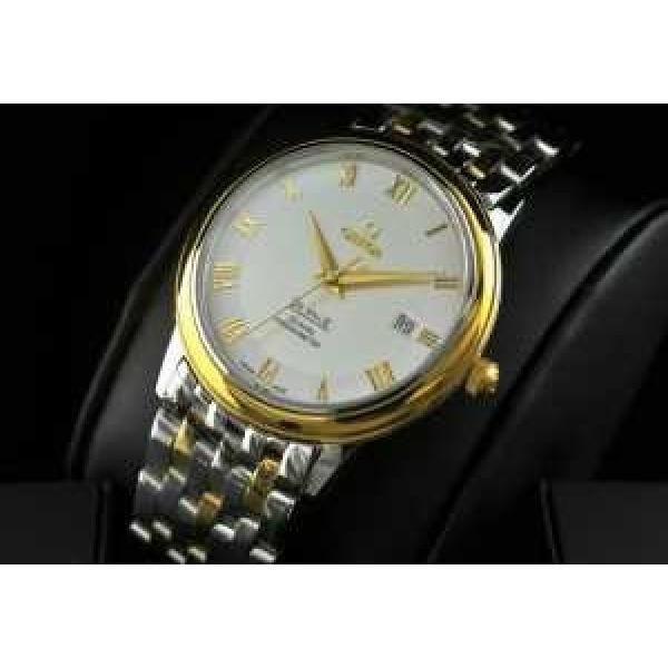 日本製クオーツ 2針 半自動卷 大人気 日本製クオーツ 2針 OMEGA オメガ  メンズ腕時計.194.