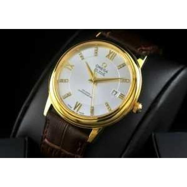 大人気 半自動卷 日本製クオーツ 2針 OMEGA オメガ  メンズ腕時計.194.