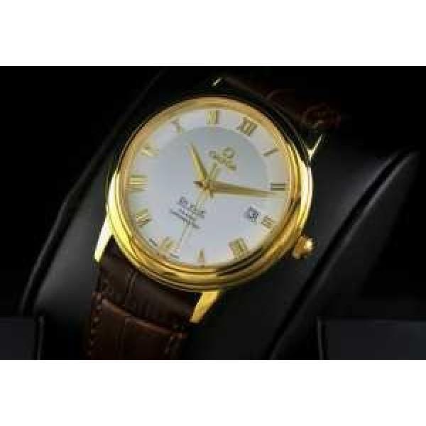 高級腕時計 半自動卷 日本製クオーツ 2針 OMEGA オメガ  メンズ腕時計.194.