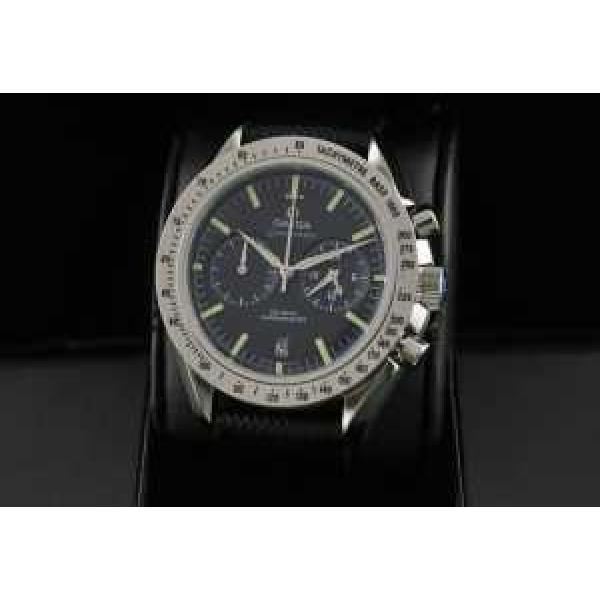 半自動卷 日本製クオーツ 2針 OMEGA オメガ  メンズ腕時計.194.