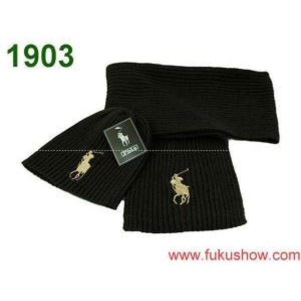 POLO 帽子 マフラー セット2026秋冬新作