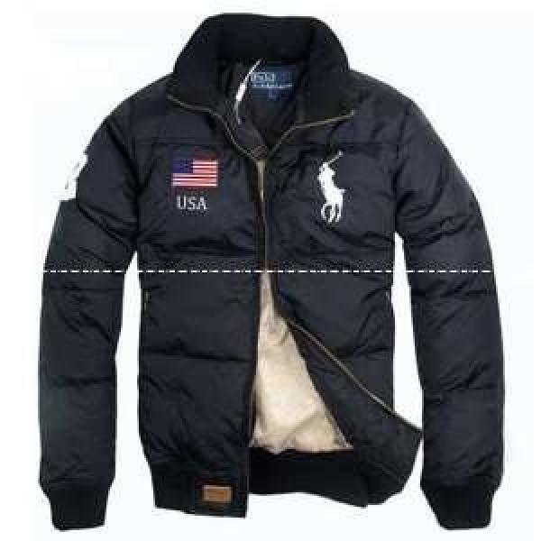 大人気☆NEW!! Polo Ralph Lauren ポロ ラルフローレン ダウンジャケット BLACK