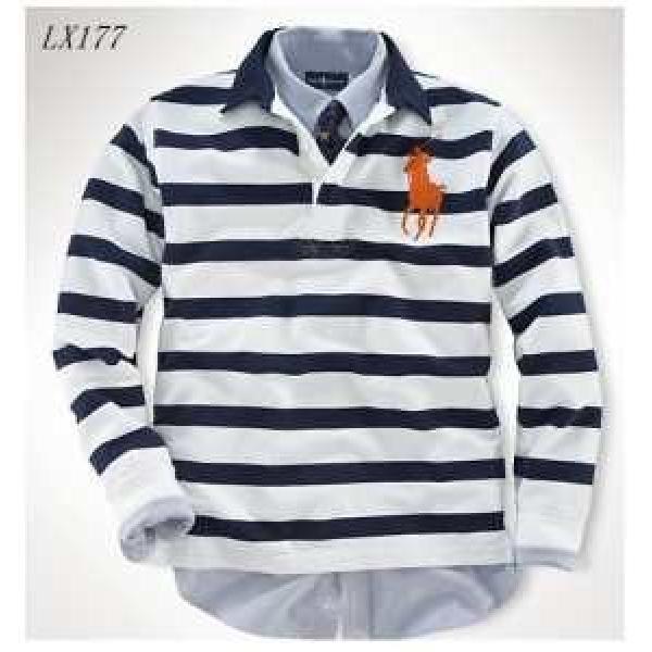 2026秋冬 スタイリッシュ感 Polo Ralph Lauren ポロ ラルフローレン 長袖ポロシャツ 3色可選