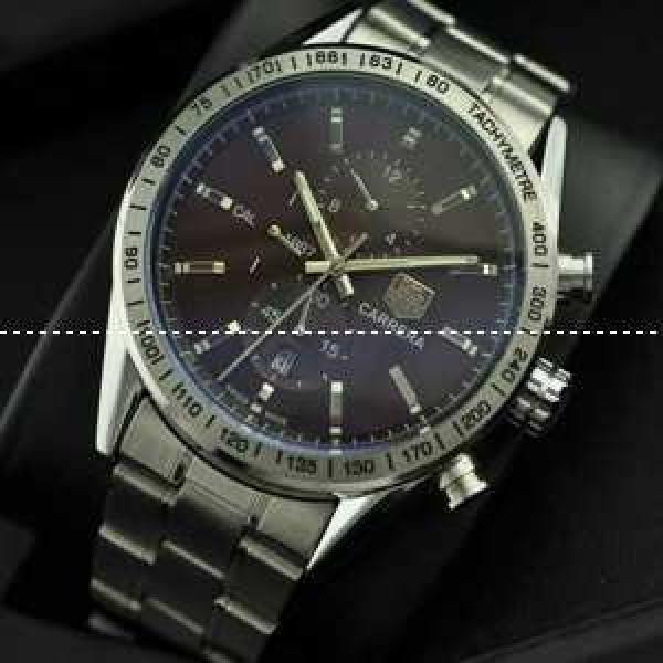 タグホイヤー【TAG HEUER】 メンズ腕時計 自動巻き 6針 日付表示 月付表示 43.85mm ステンレス.208.