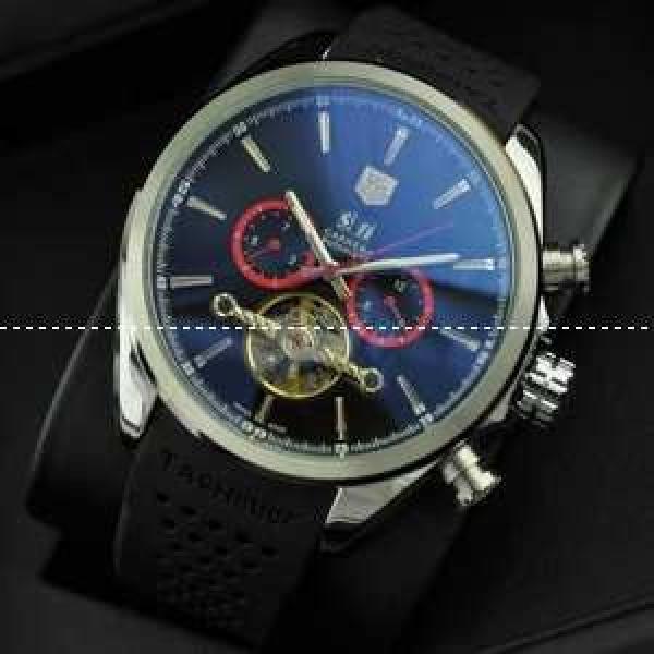 タグホイヤー【TAG HEUER】メンズ腕時計 Tourbillon トゥールビヨン 自動巻き　5針 46.25MM.208.