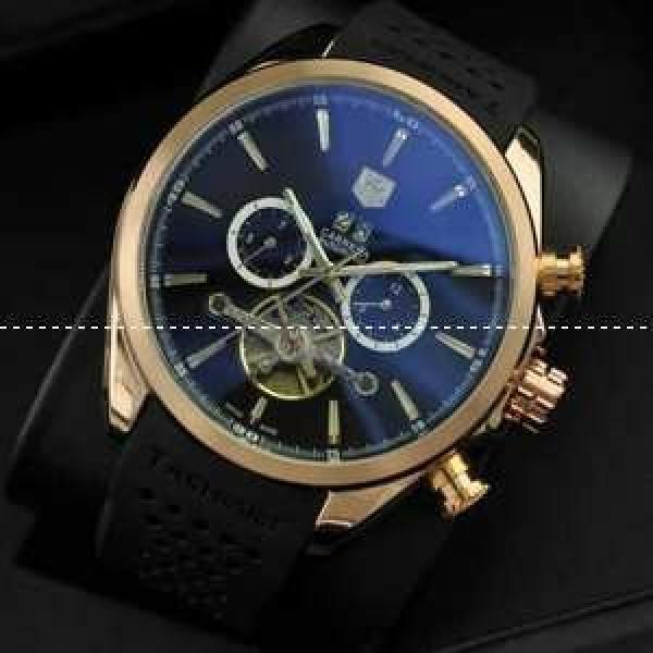 タグホイヤー【TAG HEUER】メンズ腕時計 Tourbillon トゥールビヨン 自動巻メンズ腕時計.208.