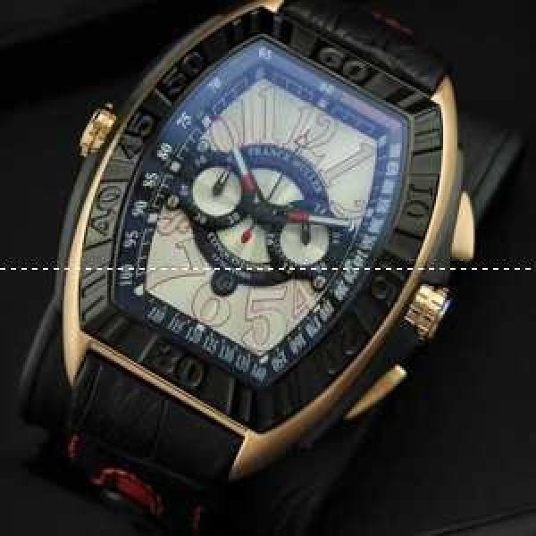 大きな魅力であるFRANCK MULLER  フランクミュラー メンズ腕時計 日付表示　日本製クオーツ 5針クロノグラフ.212.