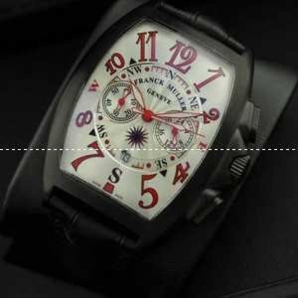 プレゼントに　FRANCK MULLER フランクミュラー メンズ腕時計 日本製クオーツ 腕時計.212.