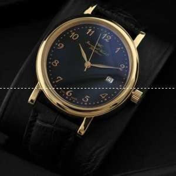 IWC クオーツ メンズ腕時計　日本製クオーツ 3針クロノグラフ 日付表示 夜光効果 サファイヤクリスタル風防.209.