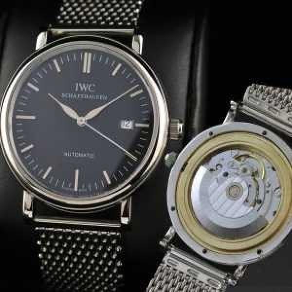 自動巻き スイスムーブメント 3針 大人気   自動巻き 日付表示 夜光効果  男性用腕時計 IWC クオーツ メンズ腕時計.209.