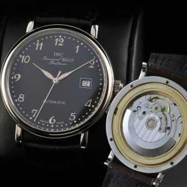 夜光効果   大人気 スイスムーブメント 3針  自動巻き 日付表示   男性用腕時計 IWC クオーツ メンズ腕時計.209.