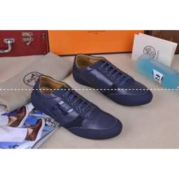 人気が爆発 HERMES エルメス スニーカー