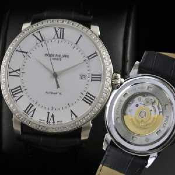 高級腕時計 自動巻き スイスムーブメント  PATEK PHILIPPE パテックフィリップ  メンズ腕時計.206.