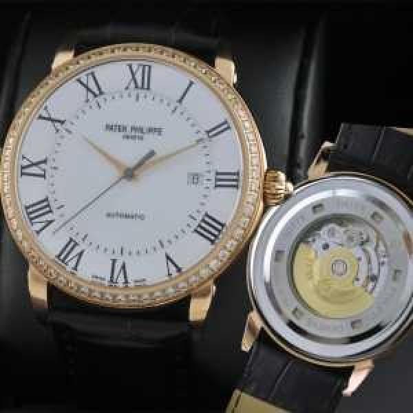 スイスムーブメント  自動巻き 大人気 スイスムーブメント  PATEK PHILIPPE パテックフィリップ  メンズ腕時計.206.