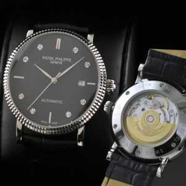 大人気自動巻き スイスムーブメント  PATEK PHILIPPE パテックフィリップ  メンズ腕時計.206.