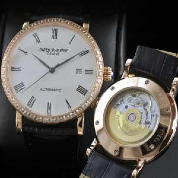大人気  自動巻き スイスムーブメント  PATEK PHILIPPE パテックフィリップ  メンズ腕時計.206.