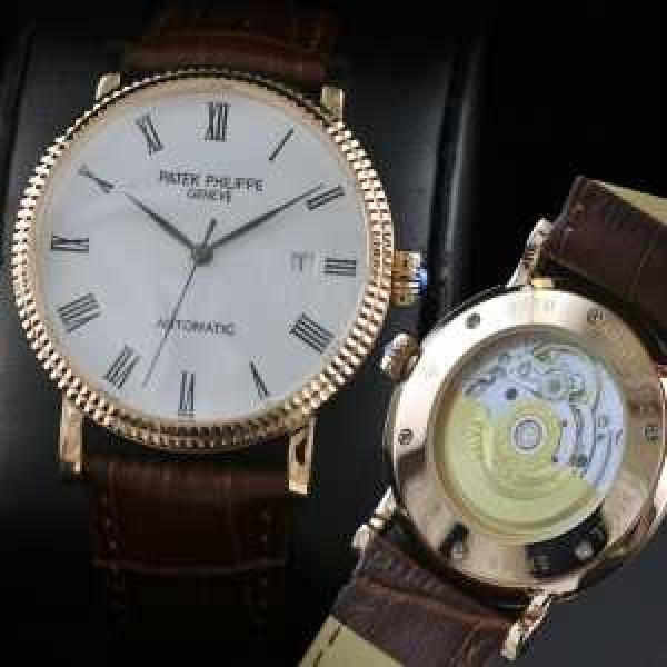新入荷 自動巻き スイスムーブメント  Patek Philippe  パテックフィリップ  メンズ腕時計.206.