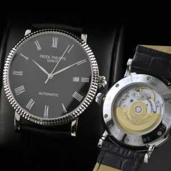 新入荷 自動巻き スイスムーブメント  Patek Philippe パテックフィリップ  メンズ腕時計.206.