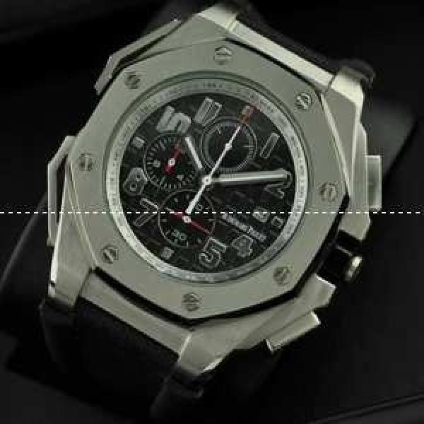 Audemars Piguetオーデマピゲ 腕時計 日本製クオーツ 6針クロノグラフ サファイヤクリスタル風防.203.