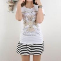 格安！2026春夏新作 CHROME HEARTS クロムハーツ 女性半袖Tシャツ 2色可選 N0839