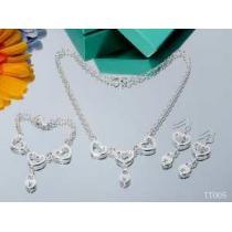 2026春夏新作コピーブランドTiffany & Co ティファニー上品なネックレス、ブレスレット、イヤリング3点セット.220.