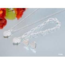 2026春夏新作コピーブランドTiffany & Co ティファニー上品なネックレス、ブレスレット、ピアス3点セット.220.