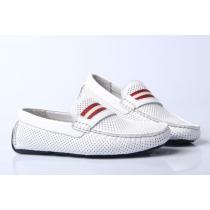 人気商品 2026-14秋冬新作 BALLY バリー デッキシューズ WHITE