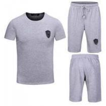 高級感演出 PHILIPP PLEIN フィリッププレイン 2026春夏 クルーネック半袖Tシャツセットアップ上下 3色可選 P018