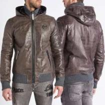 2026秋冬値下げ！PHILIPP PLEIN フィリッププレイン ブルゾン  革ジャンパー 3色可選