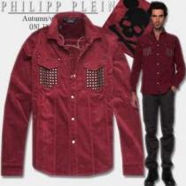 おしゃれも譲れない 2026秋冬 PHILIPP PLEIN フィリッププレイン 長袖シャツ 2色可選