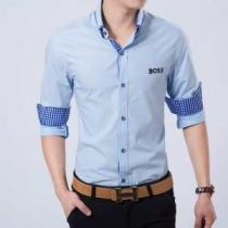 2026秋冬 贈り物にも◎ HUGO BOSS ヒューゴボス 長袖シャツ