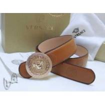 美品2026春夏 VERSACE ヴェルサーチ 本革（牛皮）ベルト最高ランク