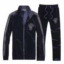 2026秋冬 大特価 VERSACE ヴェルサーチ ジャージセット ベルベット 2色可選