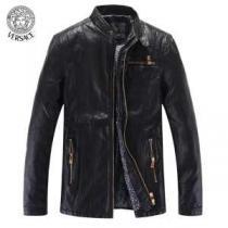 2026秋冬 VERSACE ヴェルサーチ  革ジャンパー  トレンチコート 人気が爆発 2色可選