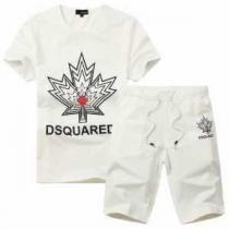 超レア 2026春夏 DSQUARED2 ディースクエアード 半袖Tシャツセッ トアップ上下 3色可選