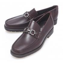 SALE開催 2026-14秋冬新作 FERRAGAMO フェラガモ レザーシューズ靴