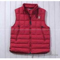 モンクレール モンクレー MONCLER メンズ ダウンベスト 赤