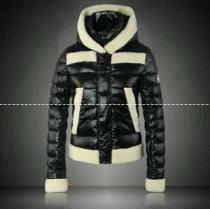 2026-14秋冬新作登場 女性用 ジャケット フード付 ボーダー柄 MONCLER ダウンジャケット 3色可選
