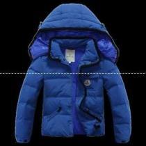 モンクレール MONCLER 2026-14秋冬新作 ダウンジャケット 子供用 青色