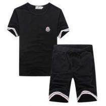 2026春夏 モンクレール 超レア 半袖 Tシャツ セットアップ上下 2色可選