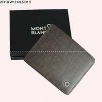 最高ランクMONTBLANC モンブラン二つ折り小銭入れ 長財布.171.
