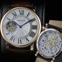 日本製クオーツ 2針新入荷 半自動卷  CARTIER カルティエ 男性用腕時計   44mm  メンズ腕時計.199.