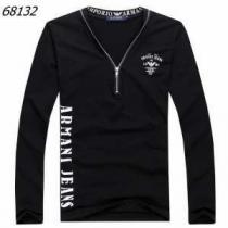 2026秋冬 大特価 ARMANI アルマーニ  ファスナー式 長袖 Tシャツ 2色可選