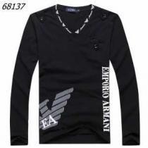 2026秋冬 超人気美品 ARMANI アルマーニ Vネック 長袖 Tシャツ 3色可選