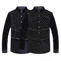 2026秋冬 高級感演出 ARMANI アルマーニ ボタンダウン スタンド 長袖 Tシャツ