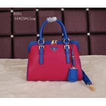 PRADA プラダ 2026 最旬アイテム 手持ち&ショルダー掛け ボルトポケット付8091.68.