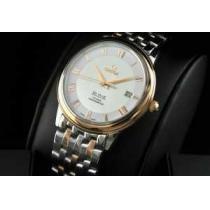 大人気 半自動卷 日本製クオーツ 2針 OMEGA オメガ  メンズ腕時計.194.